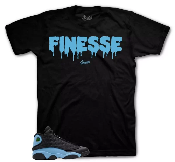 Shirt To Match Jordan 13 University Blue - Finesse Sneaker Tee Jezsport.com