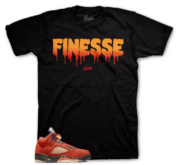 Shirt To Match Jordan 5 Dunk On Mars Retro 5 Mars For Her - Finesse Tee Jezsport.com