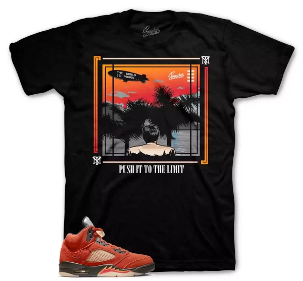 Shirt To Match Jordan 5 Dunk On Mars Retro 5 Mars For Her - World Yours Tee Jezsport.com