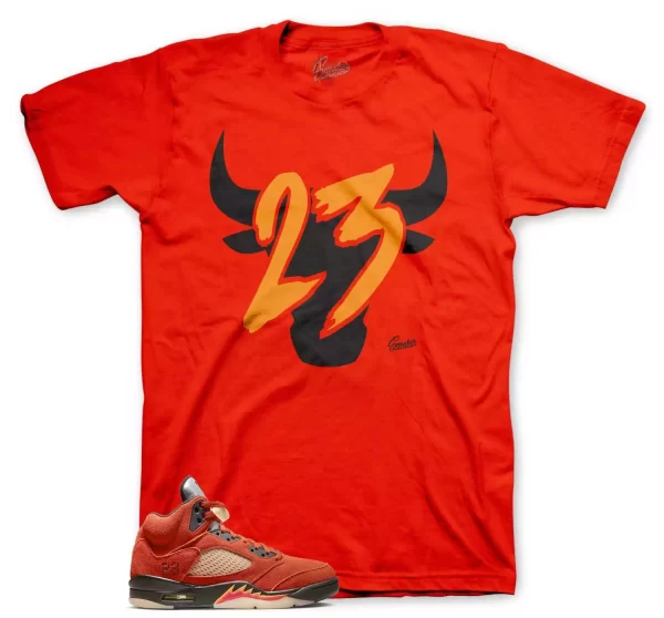 Shirt To Match Jordan 5 Dunk On Mars Retro 5 Mars For Her - Toro Tee Jezsport.com