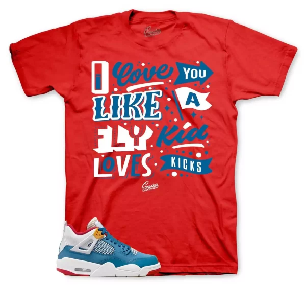 Shirt To Match Jordan 4 Messy Room Shoes - Love Kicks Tee Jezsport.com