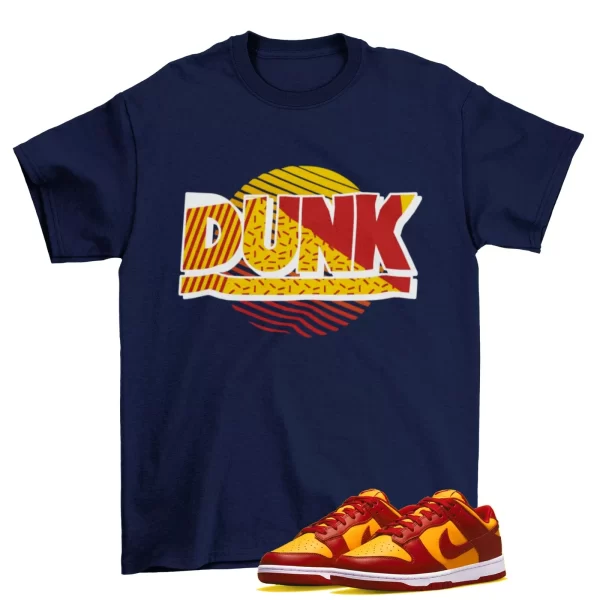 Midas Gold Sunset Shirt Navy to Match Dunk Low Midas Gold / DD1391-701 Jezsport.com