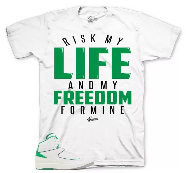 Shirt Match Jordan 5 Lucky Green 2 Shoes Tee - My Life Sneaker Tee Jezsport.com