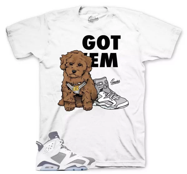 Shirt To Match Jordan 6 Cool Grey - Got Them Sneaker Tee Jezsport.com