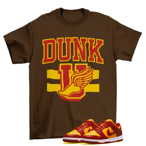 Dunk University Shirt Brown to Match Dunk Low Midas Gold / DD1391-701 Jezsport.com