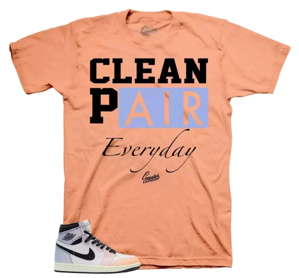 Shirt To Match Jordan 1 Skyline Shoes - Clean Pair Tees Jezsport.com