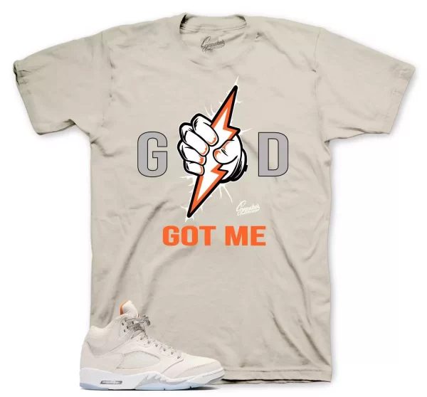 Shirt To Match Jordan 5 Craft Orewood Brown Shoes - God Got Me Tees Jezsport.com