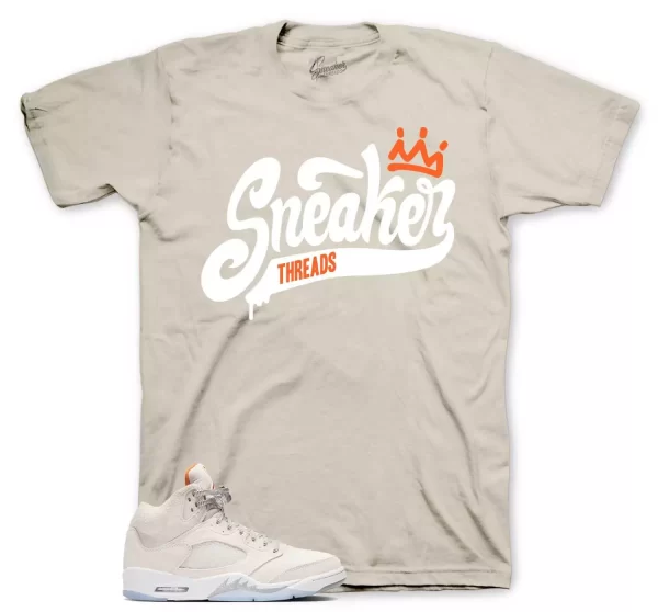 Shirt To Match Jordan 5 Craft Orewood Brown Shoes - ST Crown Tees Jezsport.com