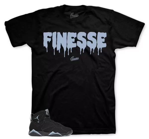 Shirt To Match Jordan 7 Chambray Sneakers Shoes - Finesse Tees Jezsport.com