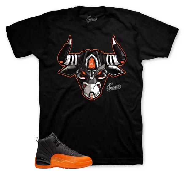 Shirt To Match Jordan 12 Brilliant Orange Sneakers Shoes - War Bully Tees Jezsport.com