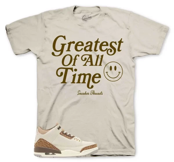 Tees To Match Jordan 3 Palomino Sneakers - Goat Shirt Jezsport.com