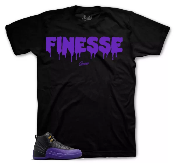 Tees To Match Jordan 12 Field Purple Sneakers - Finesse Shirt Jezsport.com