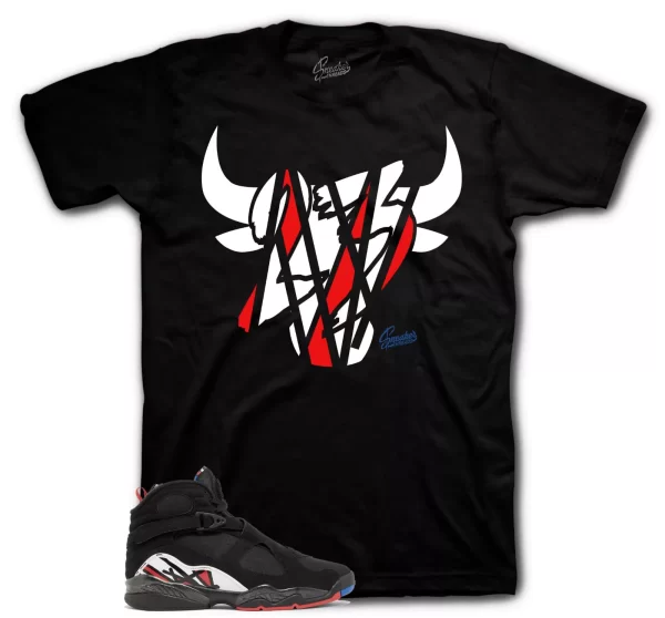 Shirt To Match Jordan 8 Playoffs Sneakers - Bully Tees Jezsport.com