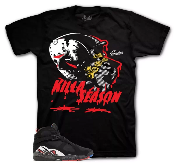 Shirt To Match Jordan 8 Playoffs Sneakers - Killa Season Tees Jezsport.com