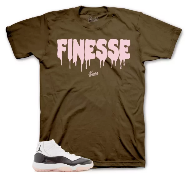 Shirt To Match Jordan 11 Neapolitan Shoes - Finesse Tee Jezsport.com