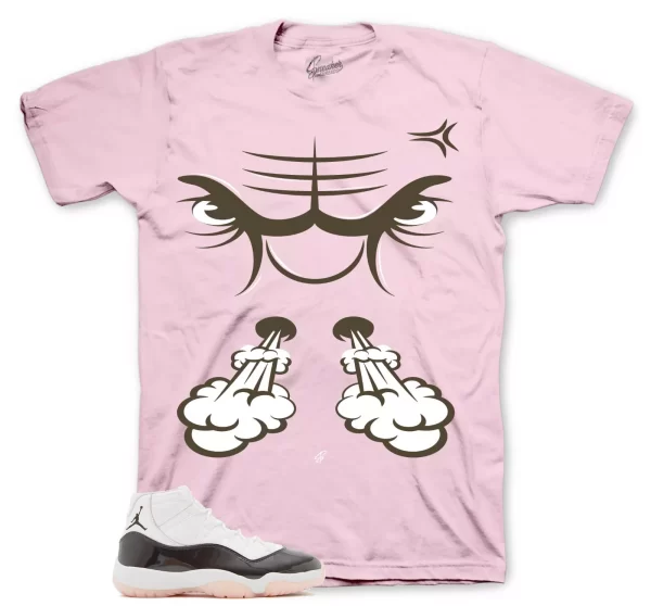 Shirt To Match Jordan 11 Neapolitan Shoes - Raging Face Tee Jezsport.com