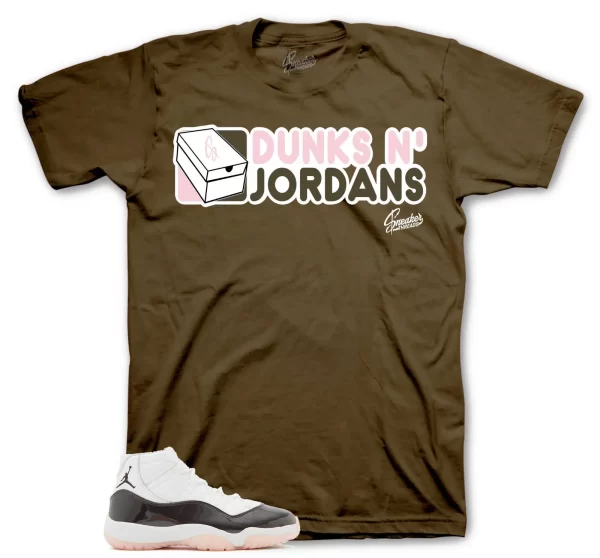 Shirt To Match Jordan 11 Neapolitan Shoes - Dunks N Jordans Tee Jezsport.com