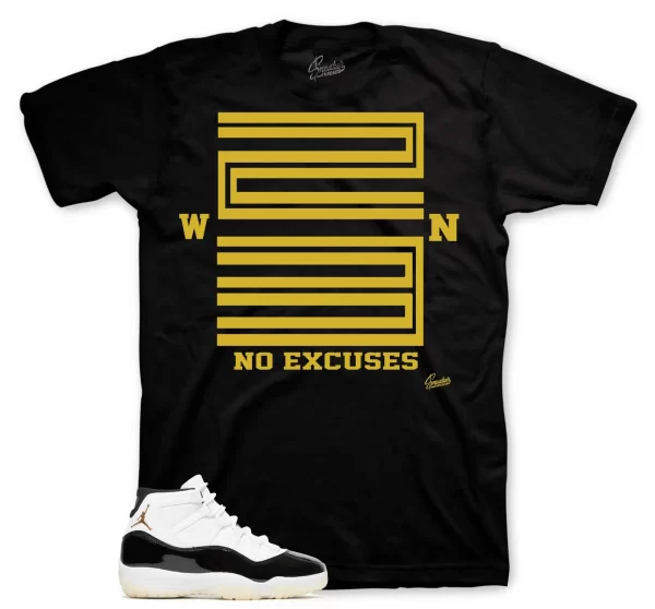 Shirt To Match Jordan 11 Gratitude DMP Shoes - Win 23 Sneaker Tee Jezsport.com