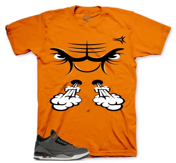 Shirt To Match Jordan 3 Fear Pack - Raging Face Tees Jezsport.com