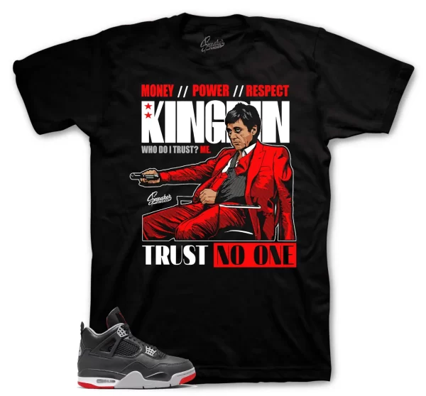 Shirt To Match Jordan 4 Bred Reimagined Shoes 4 - Trust Issues Sneaker Tees Jezsport.com