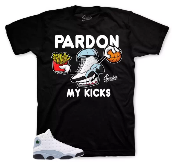 Shirt To Match Jordan 13 Blue Grey Sneaker Tees - Fly Kicks Sneaker Tees Jezsport.com