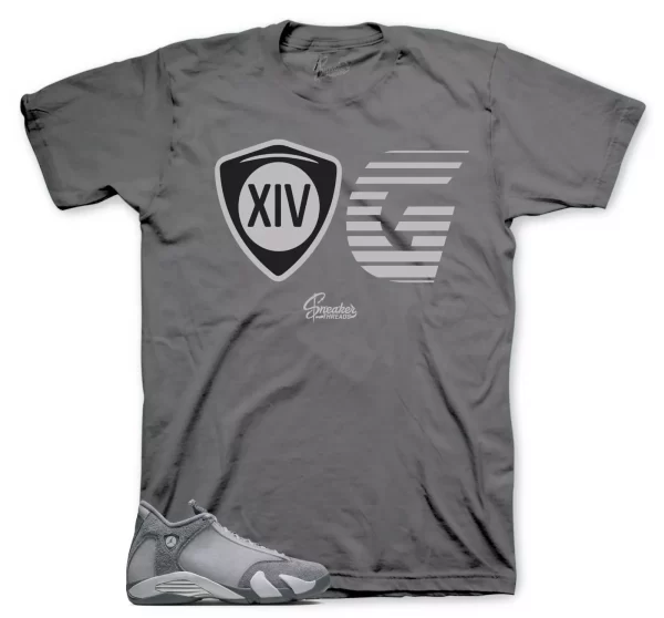 Shirt To Match Jordan 14 Flint Grey Shoes - Original Sneaker Tee Jezsport.com