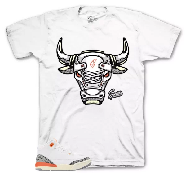 Sneaker Tees To Match Jordan 3 Georgia Peach Shoes - War Bully Shirt Jezsport.com