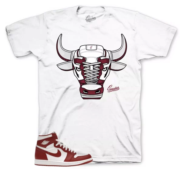 Sneaker Tees To Match Jordan 1 Artisanal Red Shoes - War Bully Shirt Jezsport.com