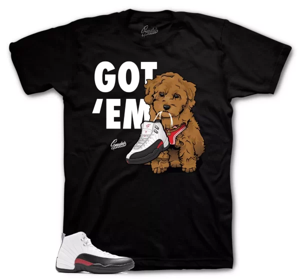 Sneaker Tees To Match Jordan 12 Taxi Flip Shoes - Got Em Sneaker Shirt Jezsport.com