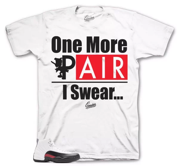 Sneaker Tees To Match Jordan 12 Taxi Flip Shoes - One More Pair Sneaker Shirt Jezsport.com