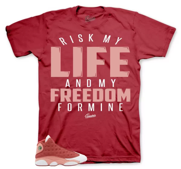 Sneaker Tees To Match Jordan 13 Dune Red Shoes - My Life Sneaker Shirt Jezsport.com