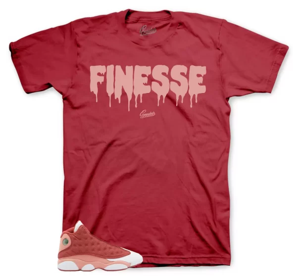 Sneaker Tees To Match Jordan 13 Dune Red Shoes - Finesse Shirt Jezsport.com