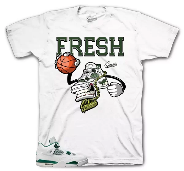 Sneaker Tees To Match Jordan 4 Oxidized Green Shoes - Fly Kicks Shirt Jezsport.com