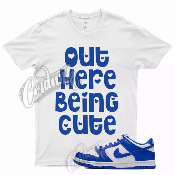 CUTE T Shirt Dunk Low Varsity Blue Cobalt University Game Royal Kentucky 1 Jezsport.com