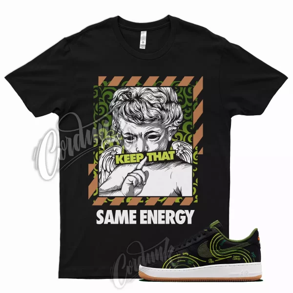 ENERGY T Shirt Air Force 1 '07 LV8 NY VS. NY Volt Treeline Carbon Green 1 3 Jezsport.com