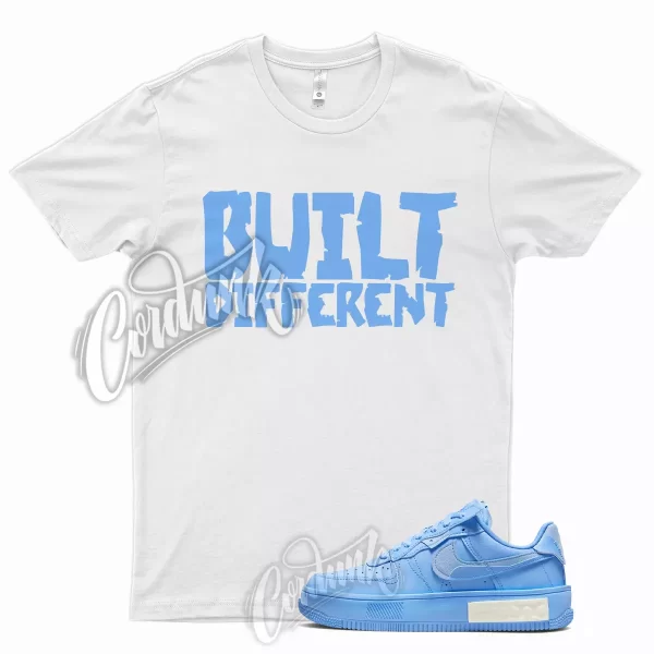 BUILT T Shirt for Air Force 1 Fontanka University Blue UNC Powder 6 Dunk 3 Jezsport.com