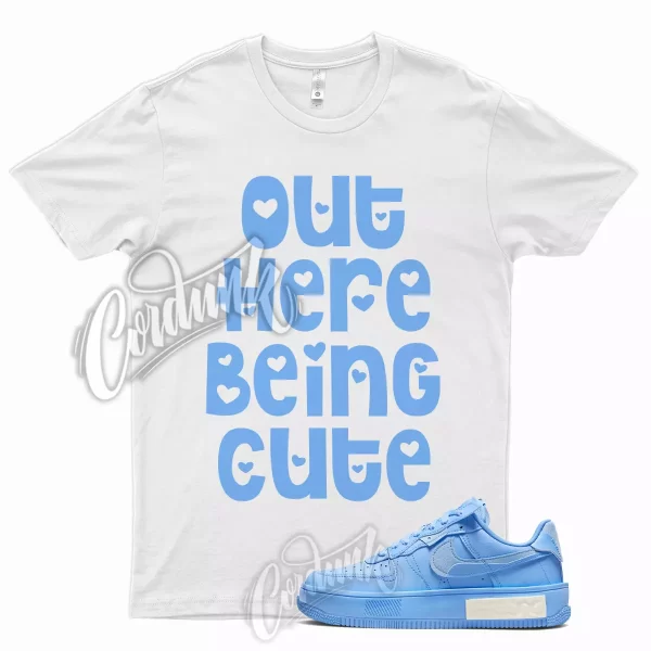 CUTE T Shirt for Air Force 1 Fontanka University Blue UNC Powder 6 Dunk 3 9 Jezsport.com