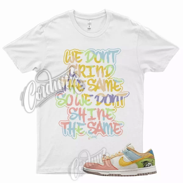 GRIND T Shirt for Dunk Low WMNS Sun Club Sanded Gold Madder Worn Blue 1 Jezsport.com