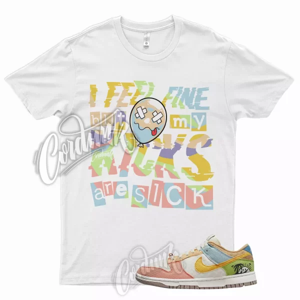 SICK V2 T Shirt for Dunk Low WMNS Sun Club Sanded Gold Madder Worn Blue 1 Jezsport.com