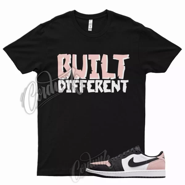 BUILT T Shirt for J1 1 Low OG Bleached Coral Grey Fog Crimson Tint High 5 Jezsport.com