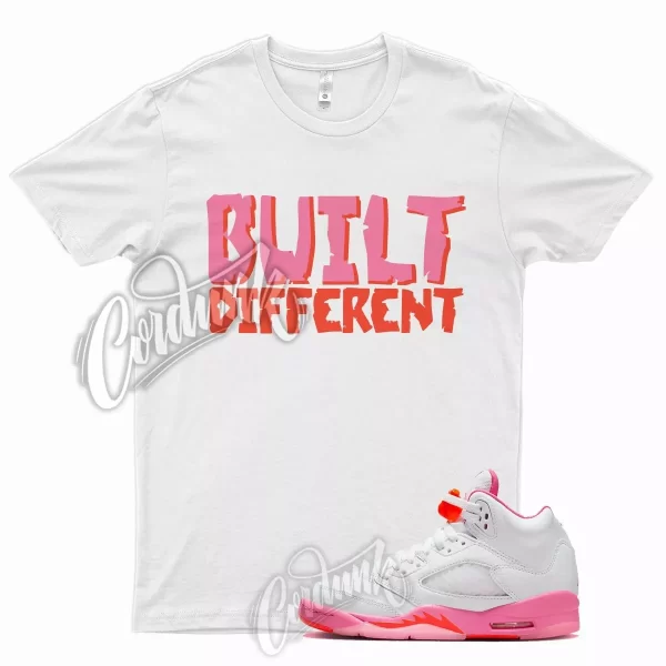 BUILT T Shirt for J1 5 GS Pinksicle Safety Orange WMNS 14 1 Shocking Pink Jezsport.com