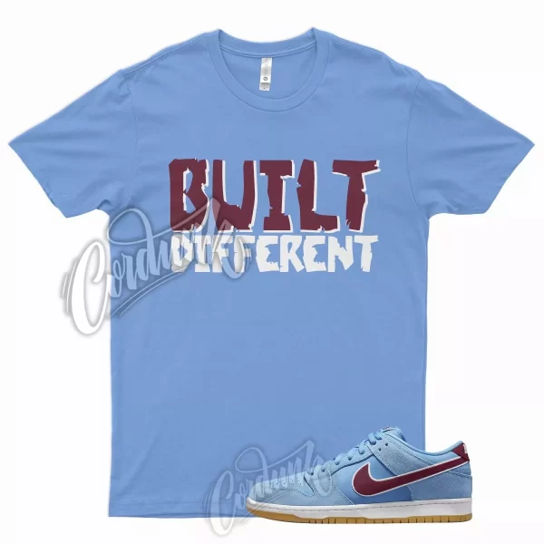 BUILT T Shirt for N SB Dunk Valor Blue Team Maroon Gum Light Brown Phillies 1 Jezsport.com