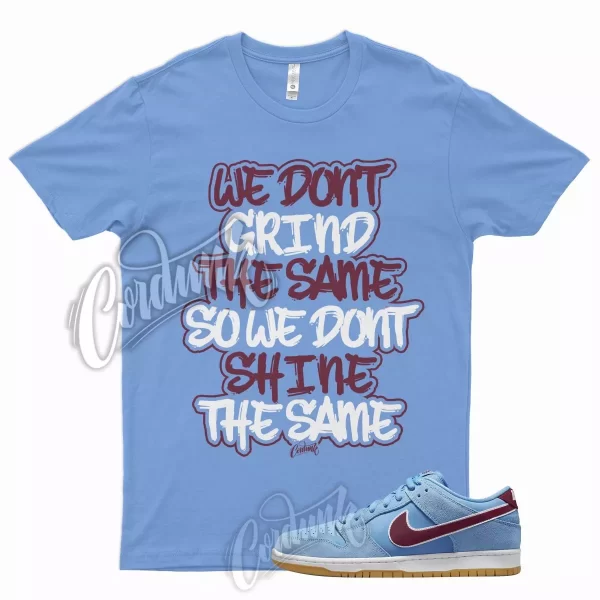 GRIND T Shirt for N SB Dunk Valor Blue Team Maroon Gum Light Brown Phillies 1 Jezsport.com