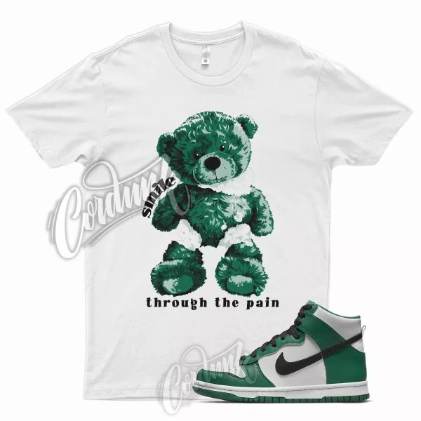 SMILE T Shirt for N Dunk High Malachite Pine Green Atlanta Emerald Stadium 1 Jezsport.com