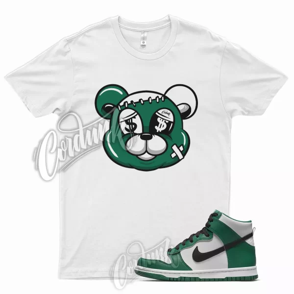 STITCH T Shirt for N Dunk High Malachite Pine Green Atlanta Emerald Stadium 1 Jezsport.com