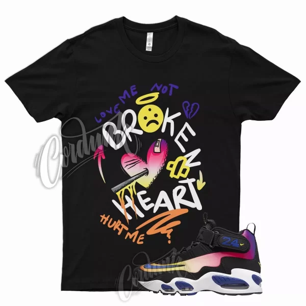 BROKEN T Shirt for N Air Griffey Max 1 Los Purple Pink Blue Angeles Sunset 24 Jezsport.com