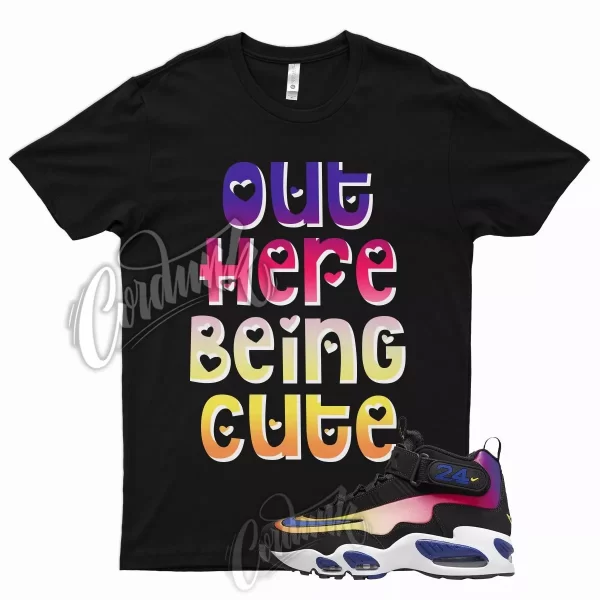 CUTE T Shirt for N Air Griffey Max 1 Los Purple Pink Blue Angeles Sunset 24 Jezsport.com