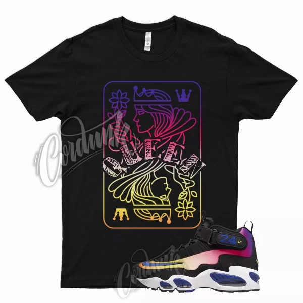 QUEEN T Shirt for N Air Griffey Max 1 Los Purple Pink Blue Angeles Sunset 24 Jezsport.com