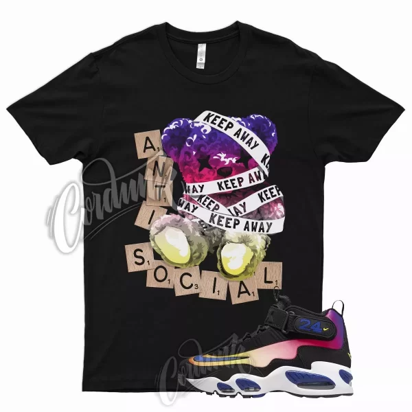 ANTI T Shirt for N Air Griffey Max 1 Los Purple Pink Blue Angeles Sunset 24 Jezsport.com