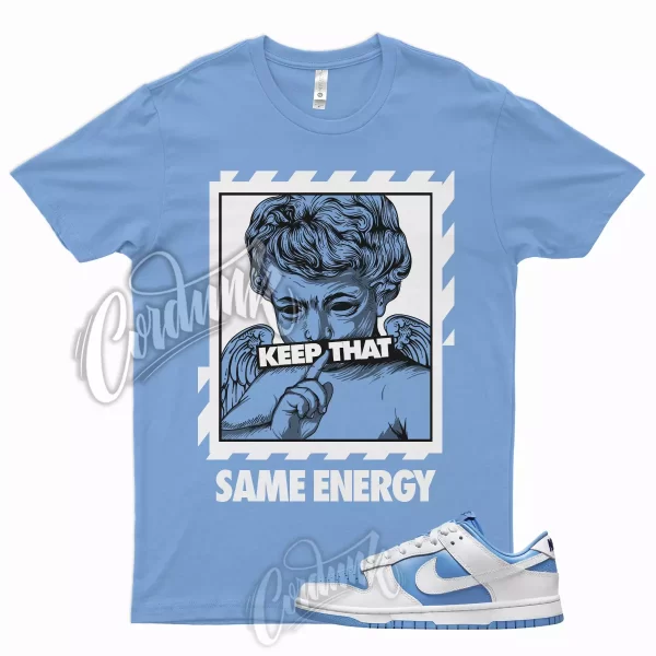 ENERGY T Shirt for N Dunk Low Reverse UNC WMNS 1 6 University Blue Carolina 3 Jezsport.com